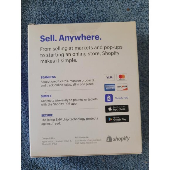 Shopify Chip & Swipe Reader (Chip & Swipe Reader)  NIB - New - New in Box - Picture 2 of 4